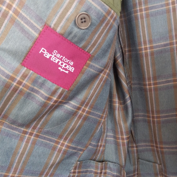 Sartoria Partenopea unconstructed wool mens sport coat - Picture 5 of 10